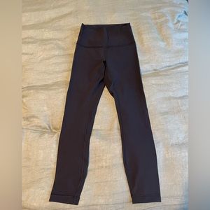 Lululemon Athletica Mid rise Black Leggings Size 4